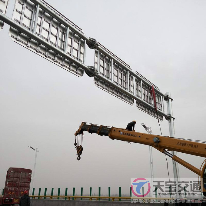 濮阳高速公路标志杆厂家 指引着人们安全行驶
